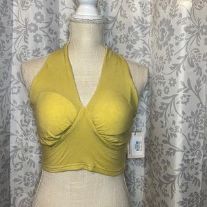 Yellow Halter Top